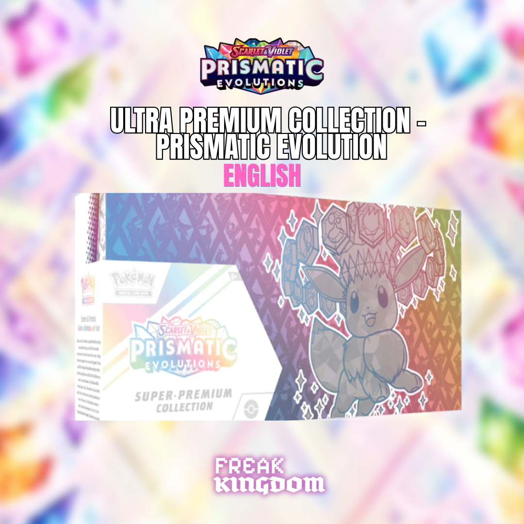 DAMAGED Super-Premium Collection Prismatic Evolutions inglés