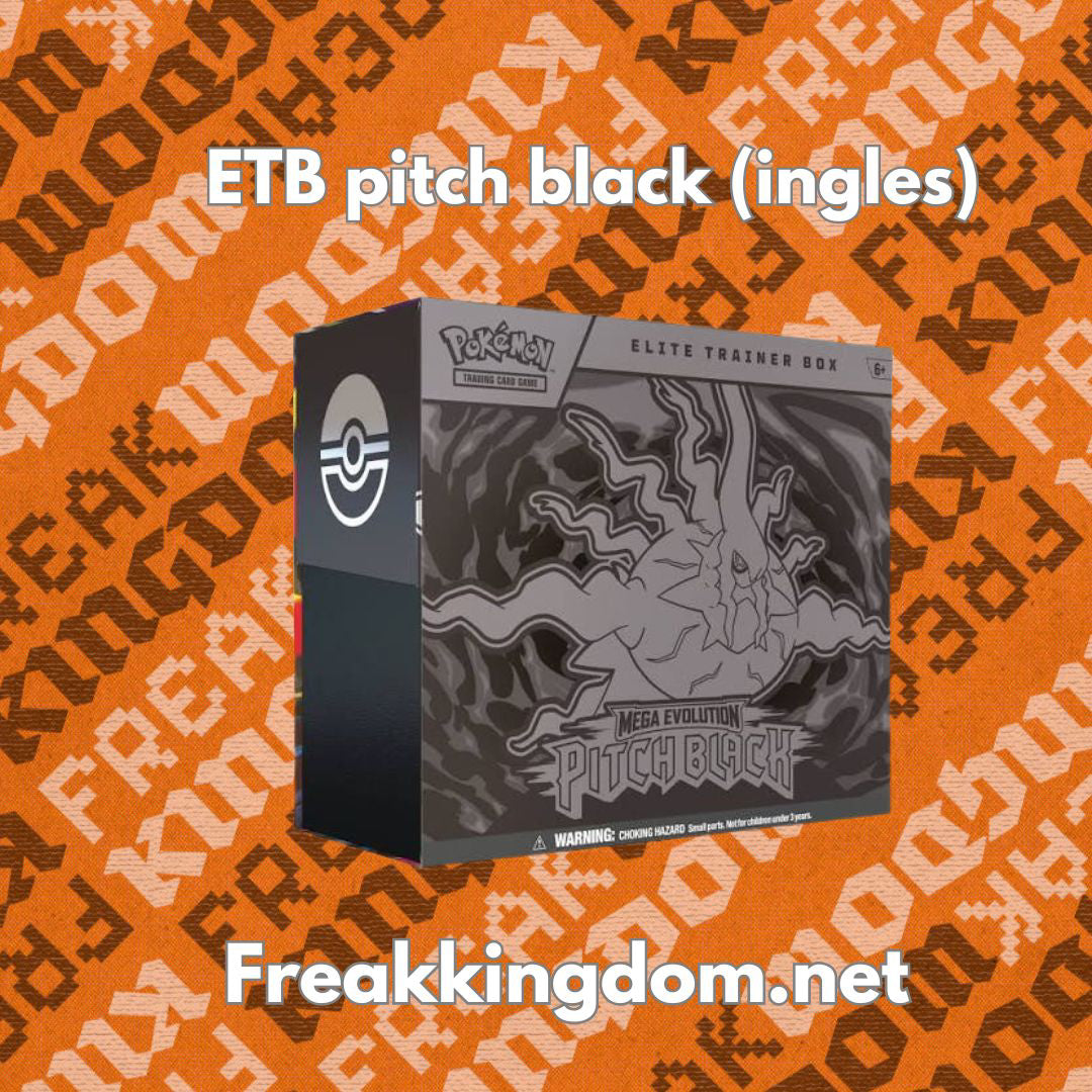 DAMAGED Elite Trainer Box Pitch Black inglés