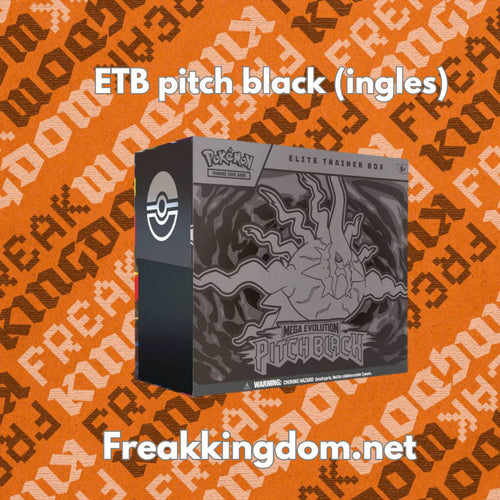 DAMAGED Elite Trainer Box Pitch Black inglés