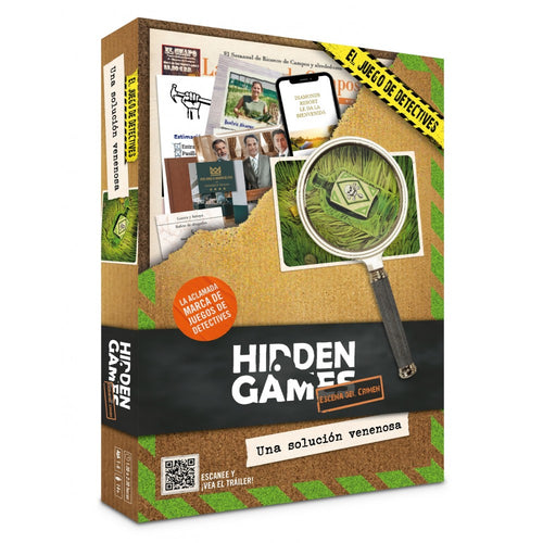 Hidden Games Caso 3: Una solución venenosa, juego de detectives